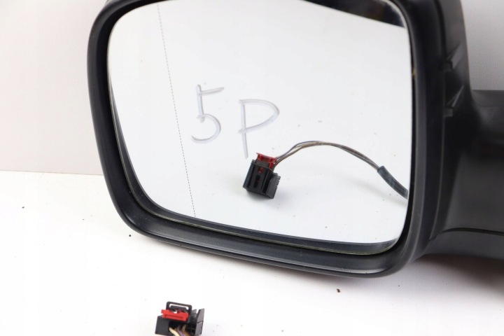 фото №9, Vw transporter t5 caddy iii зеркало левое 5 pin e1010718 e2020718 европа