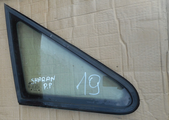 фото №1, Vw sharan стекло кузовная правая перед
