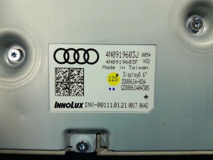 фото №6, Audi q7 ii 4m рестайлінг дисплей екран soft touch 4n0919603j