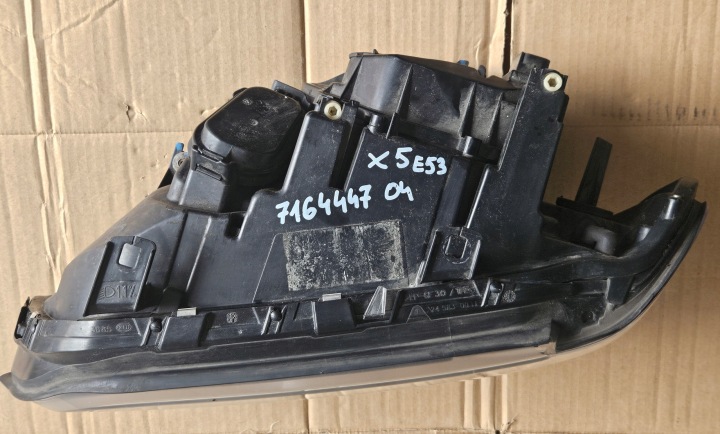 фото №8, Bmw x5 e53 lci рестайлінг 03-06 фара ліва ксенон 7164441