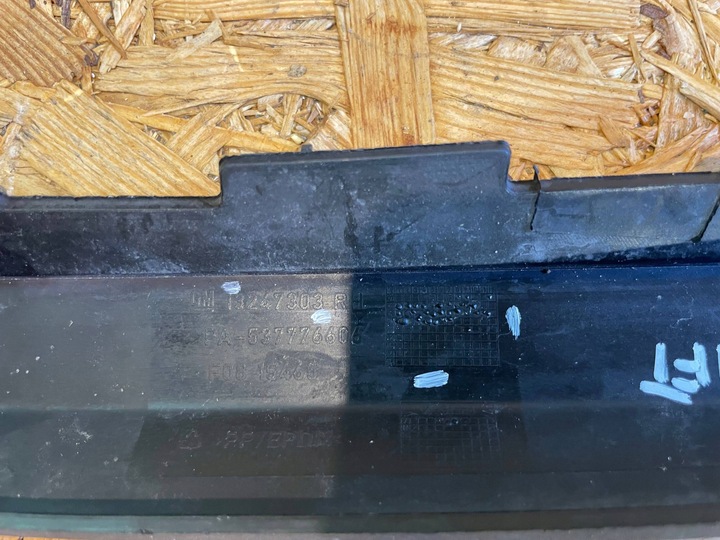 фото №9, Opel zafira b ii 2 рестайлінг 08-14 планка накладка бампера права перед передня