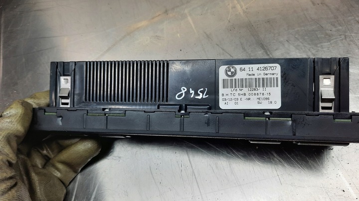 фото №7, Панель кондиционера 4126707 bmw e46 1.8b 03r