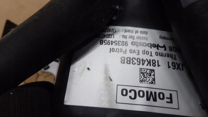 фото №5, Вебасто ford focus mk4 бензин jx61-18k463-bb