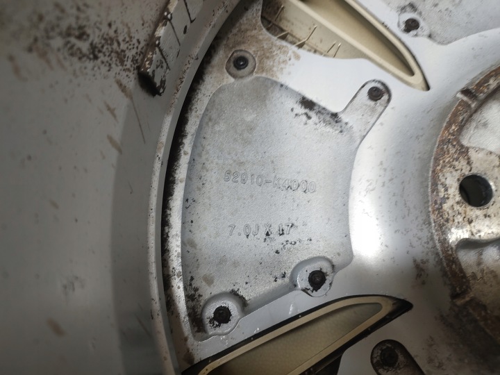 фото №13, Hyundai комплект диск 7j 17 17'' et50 5x114,3 52910-k4000