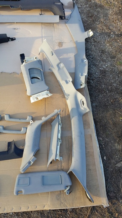 фото №3, Audi a8 d3 kpl обшивка обшивки полиця зад