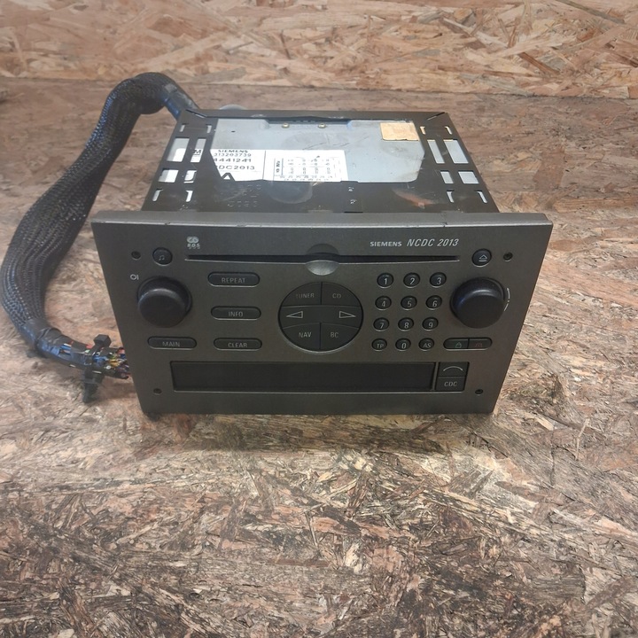 фото №1, Радіо cd simens ncdc opel vectra c 313203739
