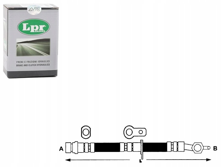 фото №1, Шланг гальмівний lpr 9094702660 9094702912 909470