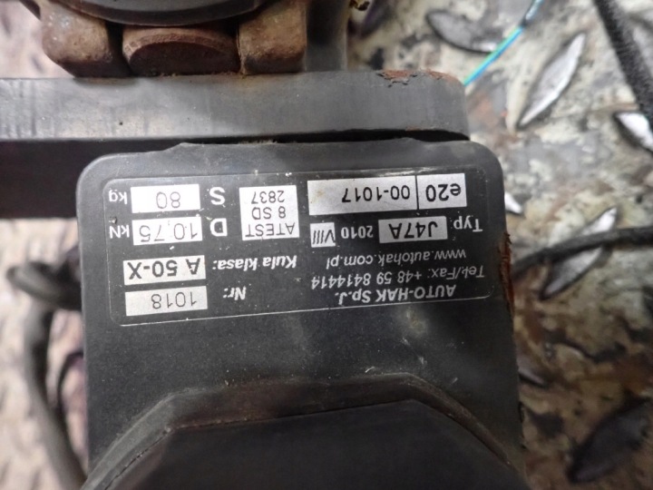 фото №5, Hyundai trajet 00-04 hak буксировочный do прицеп