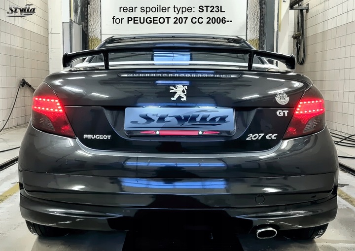 фото №1, Спойлер спойлер do peugeot 207 cc купе 2006--