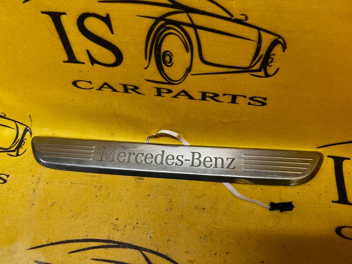 фото №1, Планка поріг led хром перед лівий mercedes e w213