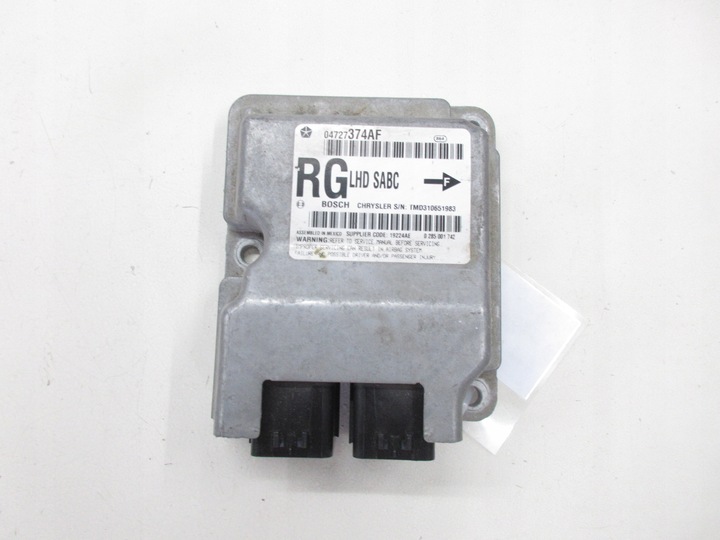 фото №9, Chrysler voyager iv 01-08 датчик подушек подушка безопасности
