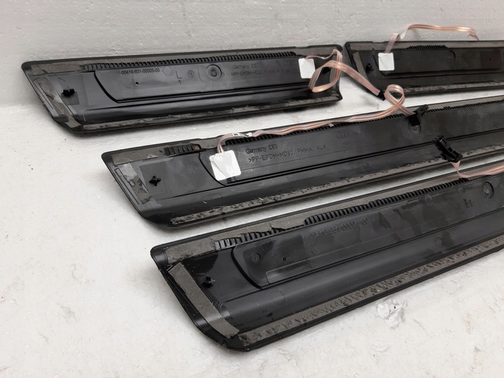 фото №7, Audi sq8 q8 4m8 2019- накладки планки порогові підсвічуваний led комплект