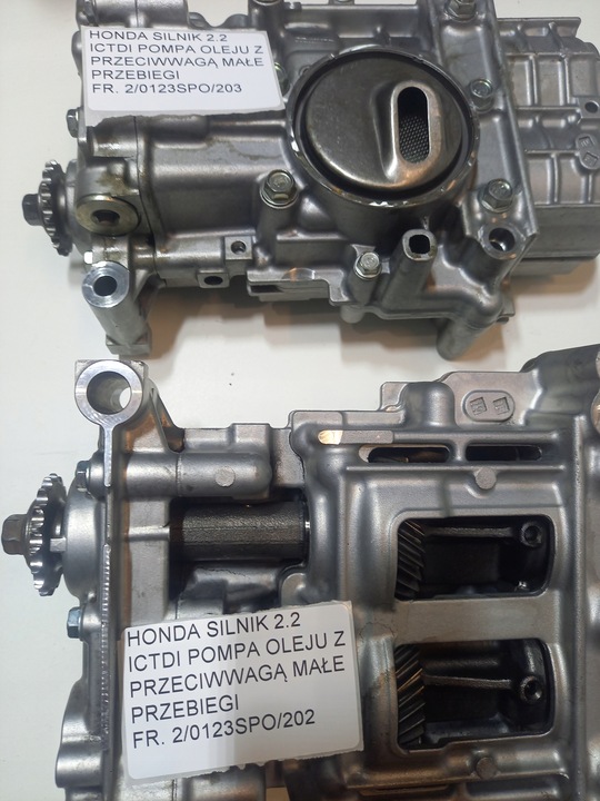 фото №13, Honda 2.2 ictdi n22a1 n22a2 насос масла маслоприймач
