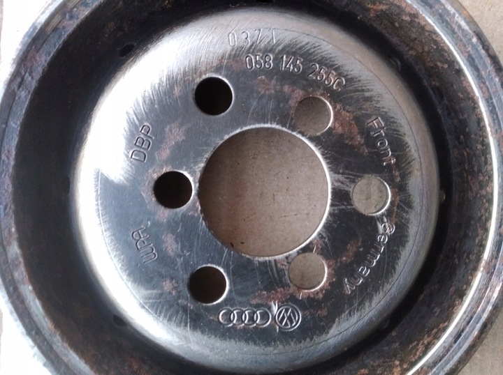 фото №4, Колесо пасове насоса підсилювача audi a4 b5 058145255c