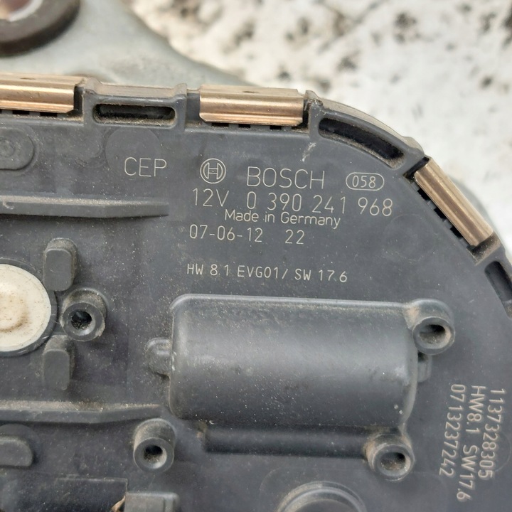 фото №12, Peugeot 407 механізм двірники лівий перед bosch 9661812180 3397020875