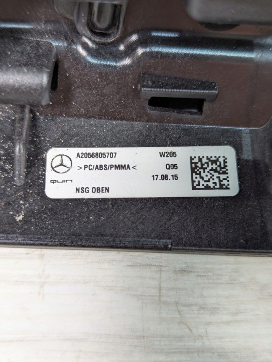 фото №6, Панель средний dekor решётка воздуховод mercedes c 200 a2056805707 a2059053601