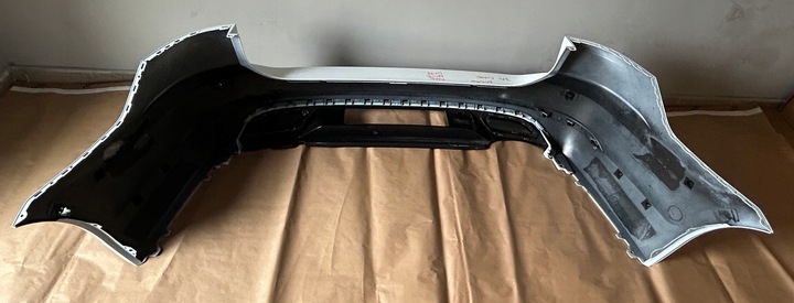 фото №12, Vw golf 7 рестайлінг 2017-2020 бампер зад універсал r-line pure білий lc9a