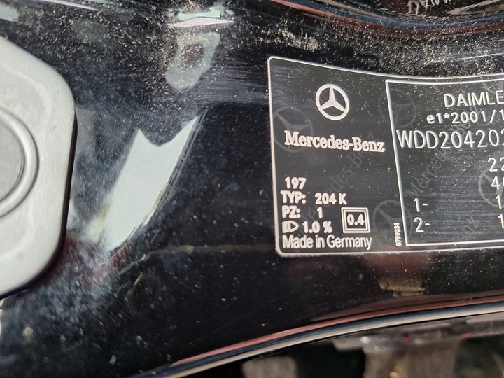 фото №5, Mercedes c-klasa w204 2.2 cdi 651911 піввісь права зад задня