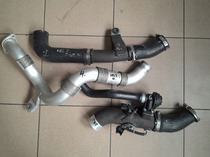 фото №1, Hyundai veloster ii 18- 2.0t шланг труба інтеркулер