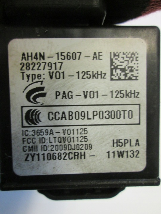 фото №10, Volvo v60 s60 ii ключ замок запалювання 28227917 2011 r