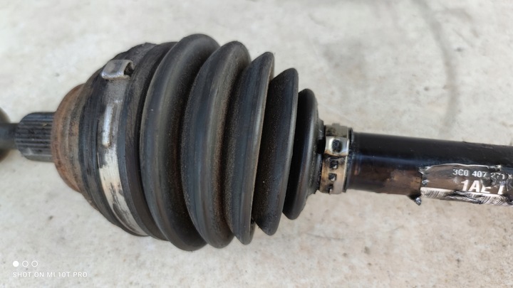 фото №4, Полуось левая vw passat b6 3c0407271ae bxe audi seat