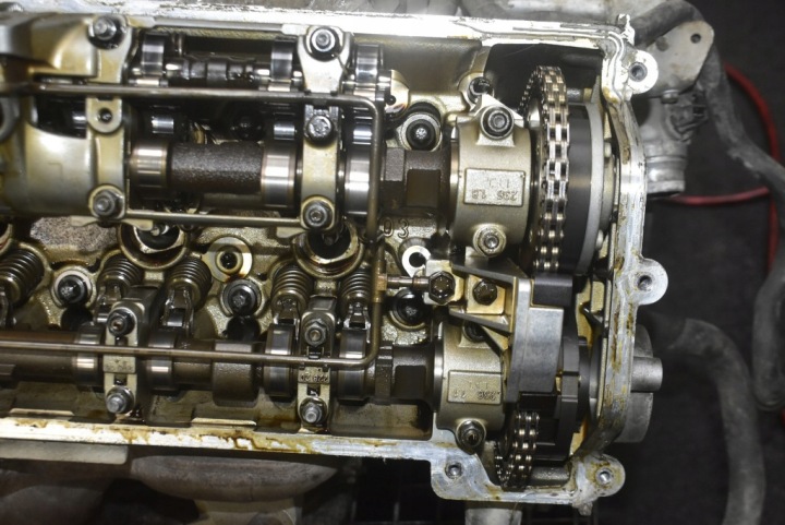 фото №13, Двигатель стойка бензиновый n62b44 7534012 bmw e63 4.4 v8 333km 03-07 kompresja