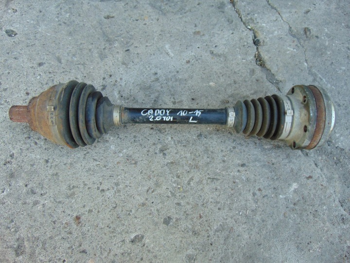 фото №1, Піввісь ліва перед vw caddy 2010- 2.0 tdi 2k3407271b