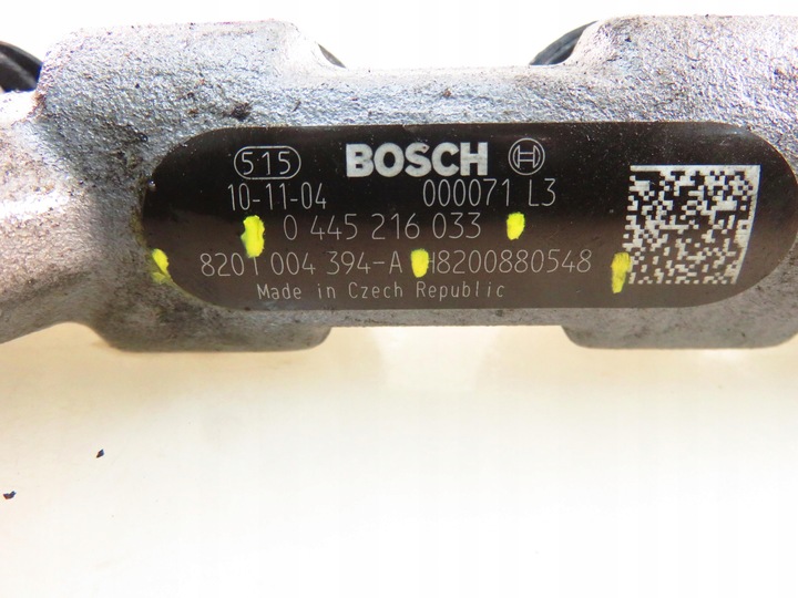 фото №8, Планка впрыскивающий infiniti m30d - v9x 0445216033 0281006045 8201004394a v9x