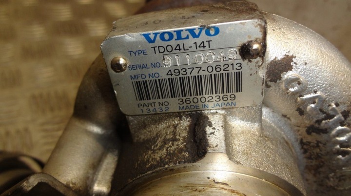 фото №5, Td04l-14t 49377-06213 турбонагнетатель volvo v70 ii / xc70 i