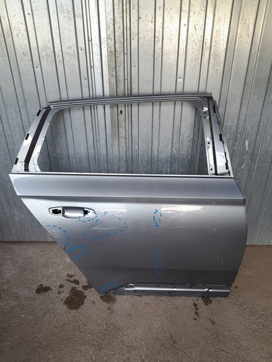 фото №1, Дверь правые зад skoda superb iii универсал 2015-