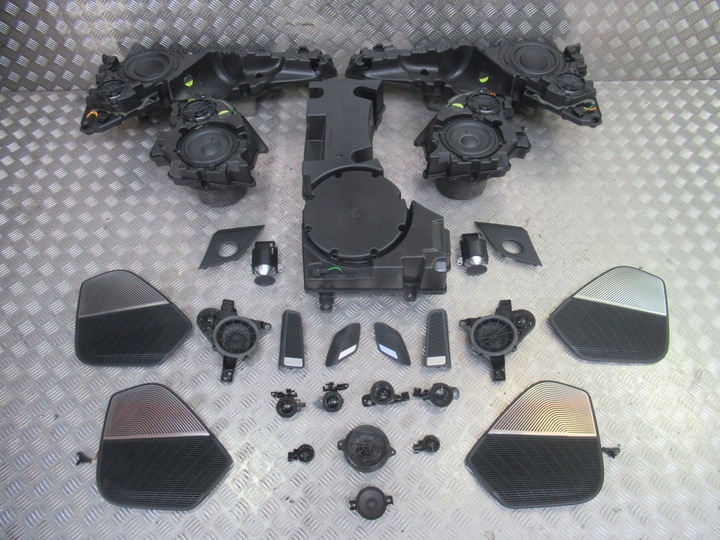 фото №1, Audi sq7 4m динаміки озвучення bang olufsen інсталяція комплект