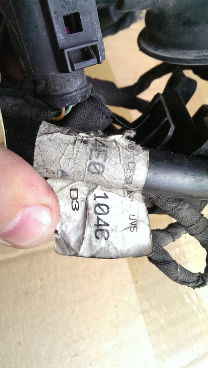 фото №2, Установка pdc зад audi a8 d3 4e0971104c оригинал