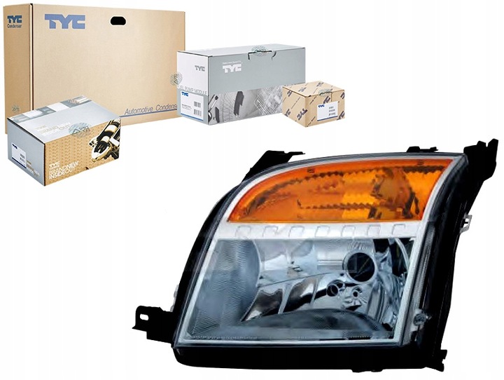 фото №1, Фара лампа передняя tyc 1380216 1490115 6n111