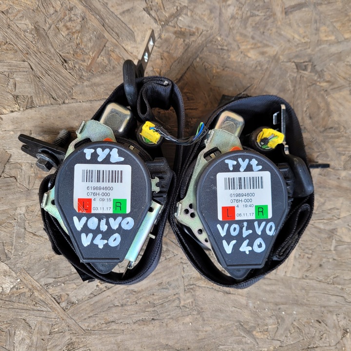 фото №1, Pas ремни зад volvo v40