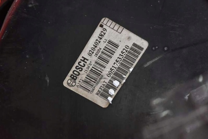 фото №8, Усилитель насос тормозная eu 00517533520 fiat bravo 2 ii 1.4 16v 90 km 07-11