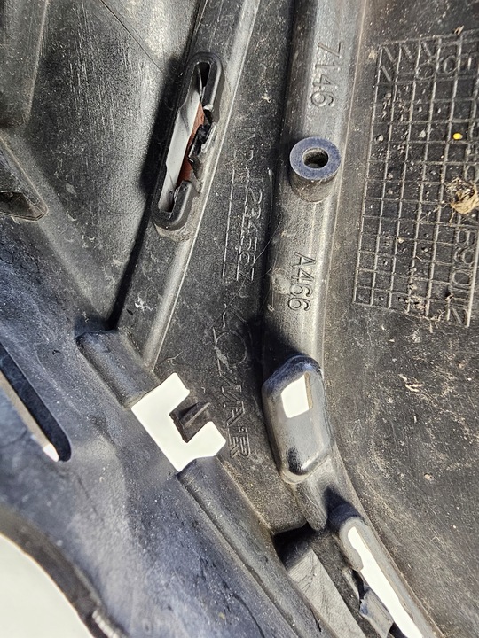 фото №13, Планка dół бампера спойлер toyota corolla gr sport e21 перед переднее