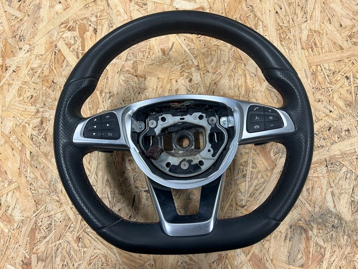 фото №1, Mercedes cla w117 amg 2.0 кермо багатофункціональний шкіра версія amg