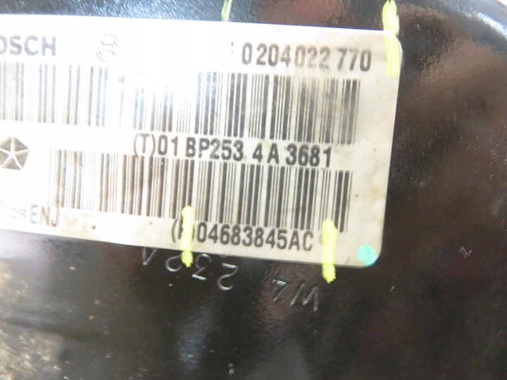 фото №6, Усилитель chrysler voyager iv 2.5 crd 204022770 04683845ac