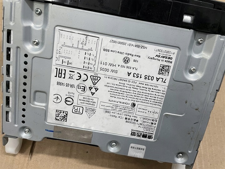 фото №7, Радио заводские usb 7la035153a vw transporter t6.1 t 6 19-23r