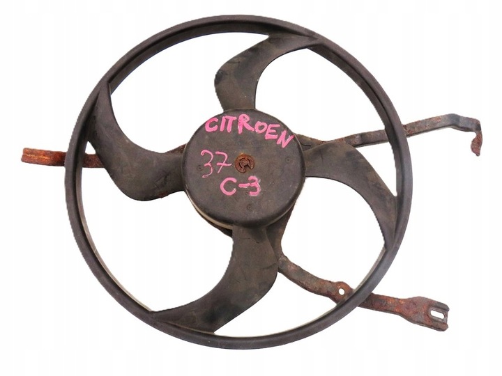 фото №1, Вентилятор радиатор citroen c3 pluriel 2003-2010 год