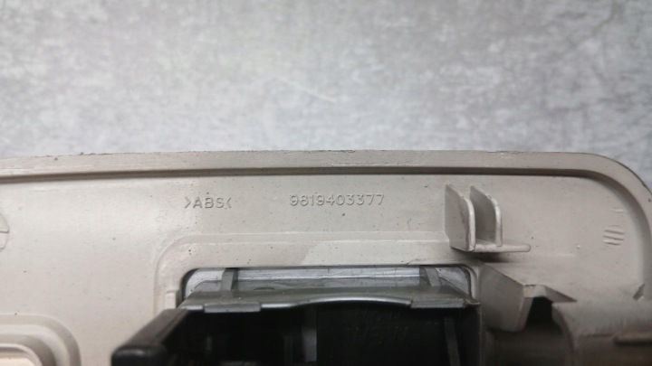 фото №6, Освещение кабины citroen berlingo i рестайлинг 04r 1.9d 9619403377