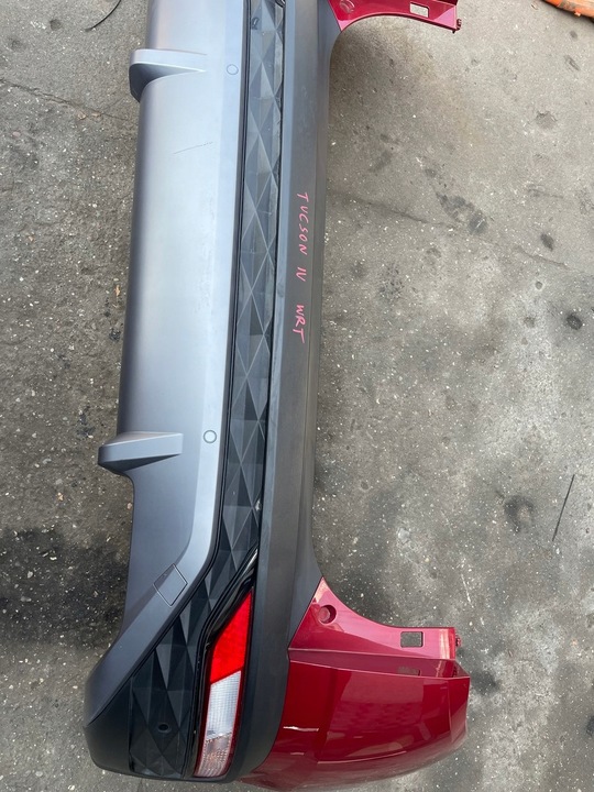 фото №7, Hyundai tucson iv 4xpdc бампер зад задний цвет wrt