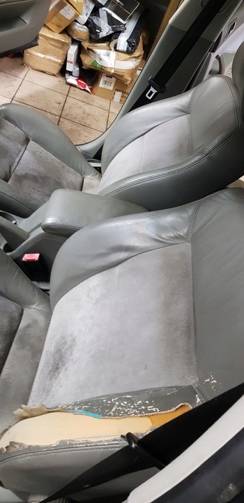 фото №10, Сиденья диван recaro полукожа алькантара vw passat b5 рестайлинг европа антрацит