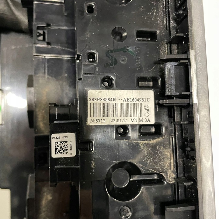 фото №7, Renault captur ii гібрид панель кондиціонера ev 283e88884r 275100936r