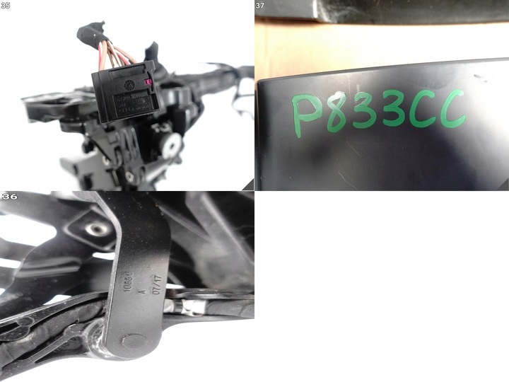 фото №15, Porsche panamera 971 turbo gts механизм привод спойлер спойлер крыло зад