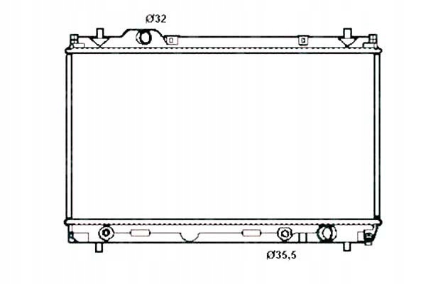 фото №2, Радіаторів двигуна nrf 5014581aa 5014580aa