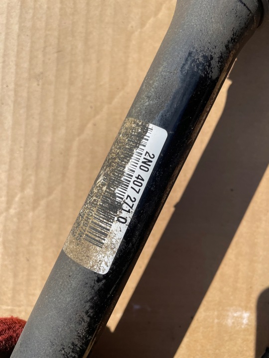 фото №2, Vw crafter 2n0 піввісь ліва амортизатор поворотна опора важіль