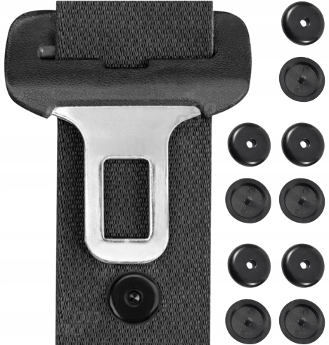 фото №1, Зачіп кліпса застібка ременя безпеки 5 kpl