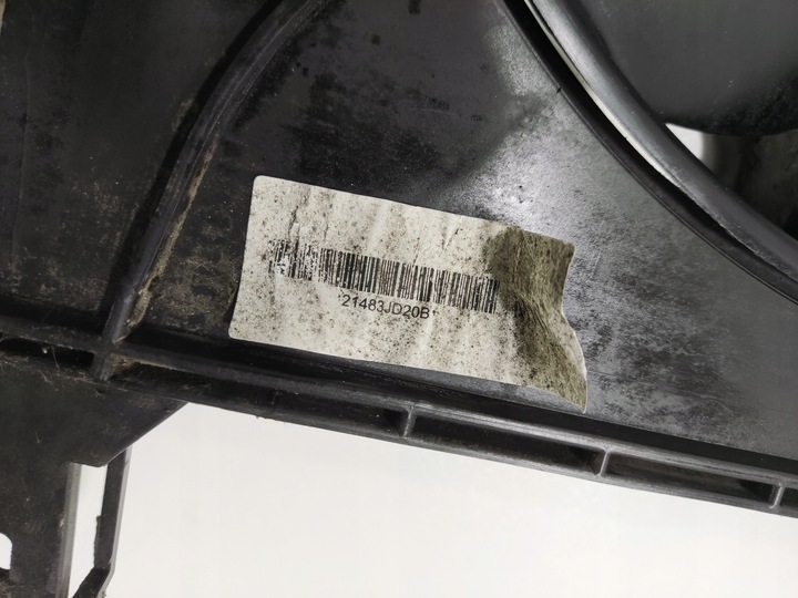 фото №10, Вентилятор радиатор корпус nissan qashqai i j10 1.5 dci 21483jd20b 06-09