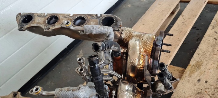 фото №13, S6 c7 4g рестайлінг турбонагнітач турбіни 4.0 tfsi do відновлення s7 4g